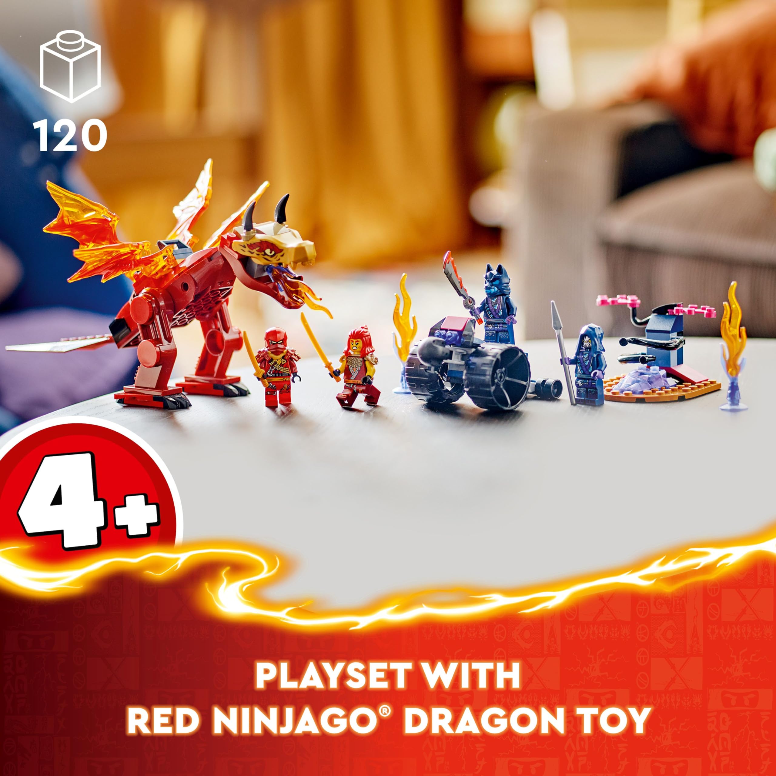 筆記具 KGR Inc. LEGO® NINJAGO® Kai's Source Dragon Battle 71815 Adventure Playset